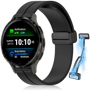  18mm Ct VRoh Garmin Venu 3S / Garmin Forerunner 265S / Forerunner 255S / Forerunner 255S Music oh }Olbgt ȒP X|[coh Xgbv xg Garmin Venu 2S / Vivoa