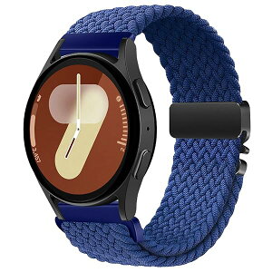Galaxy Watch 7 / 6 / 5 / 4 40mm 44mm �ւ��x���g 20mm �L�k�� �i�C�����p���V���[�g�o�b�N���҂݃o���h �j�����p Galaxy Watch 6 Classic 43mm 47mm / Watch 4 Classic 42mm 46mm / 5 Pro 45mm / FE (�u���[) ��������