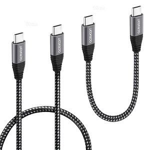 USB C P[u 100W 15cm 50cm Z 2{ USB3.1 Gen2 Type C }[d 10Gbps f[^] ^CvC Xg[g [dR[h CtoC IX-IX for iPhone16 V[Y for Galaxy ȂǂUSB-C X}z / ^ubg / m
