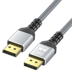 Displayport P[u 1.4Ki dpP[u 8K@60Hz 4K@144Hz 32.4Gbps fBXvC|[g P[u  / nCXs[hf o P[u HDR / DSC / FreeSync / G-SyncȂ (1m) 
