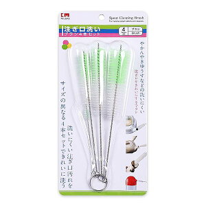 �J�b�v�u���V �׌� �r ���u���V �i�C���� �����O�`���[�u�u���V ���R�ɋȂ��� ���ԃu���V �L�b�`���������􂢃u���V 4�{�Z�b�g