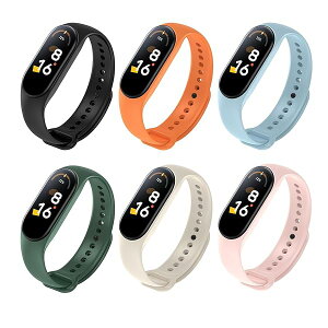 Xiaomi Mi Band 7 �����x���g 6�F�Z�b�g �V���R�� �\�t�g �ʋC�� �����o���h �h�� �h�� �ϏՌ� Mi Band 7 / 6 / 5�����x���g�ėp ��������