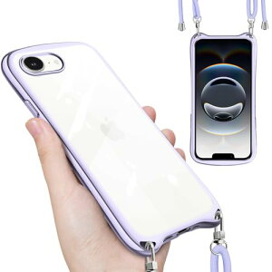 iPhone 17e �P�[�X �N���A �V�����_�[ �X�g���b�v�t�� �A�C�t�H��16e �J�o�[ ���� ��|�� ���|�� �΂߂��� TPU �ϏՌ� �S�ʕی� ���^ �؍� ���� iPhone 16e �X�}�z�P�[�X 6.1�C���` (�X�^�[���o�[�V