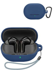 SOUNDPEATS Air5 Pro �P�[�X ���C�����X �C���z�� �[�d�P�[�X �J�o�[ �J���r�i �L�[�`�F�[���t�� �V���R���ی�P�[�X �����h�~ �ϏՌ� �h�o �L�Y�h�~ �w��h�~ SOUNDPEATS Air5 Pro (�u���[)