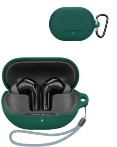 SOUNDPEATS Air5 Pro �P�[�X ���C�����X �C���z�� �[�d�P�[�X �J�o�[ �J���r�i �L�[�`�F�[���t�� �V���R�� �ی�P�[�X �����h�~ �ϏՌ� �h�o �L�Y�h�~ �w��h�~ SOUNDPEATS Air5 Pro (�O���[��)
