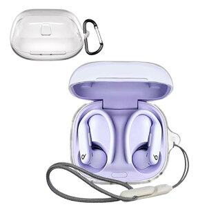 Beats PowerBeats Pro 2 �P�[�X �\�t�g TPU �Ռ��z�� �h�� �h�o �y�� �����h�~ �t�b�N �X�����\�t�g �P�[�X�J�o�[ Beats PowerBeats Pro 2 �J�o�[ (�N���A)