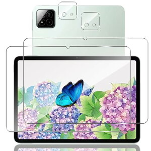 Xiaomi Pad 7 / 7 Pro �K���X�t�B���� + �J�����t�B���� 11.2�C���` �V���I�~ Pad 7 / 7 Pro �^�u���b�g �t�B���� �����K���X �t�� �ی�t�B���� 3D Touch �����ߗ� �C�A�[�� ����0.26mm�����^ ��U�h�~ ����