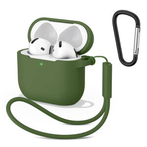 Airpods 4 �P�[�X �V���R�� �S�ʕی� �����h�~ �ϏՌ� �y�� �����h�~ �����[�d�\ Airpods ��4���� �ی�P�[�X (��)