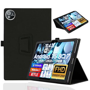 AvidPad S60-15 �P�[�X �p�x���� �㎿PU���U�[ �L�Y�h�~ ���C�z�� �ω��� �y�� �C�菝�h�~ �܂��� �S�ʕی�^ �����^ AvidPad S60-15 10.4�C���`��p �P�[�X �J�o�[ (�u���b�N)