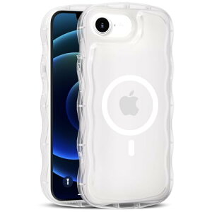 iPhone 17e iPhone 16e �A�C�t�H��17e 16e �P�[�X MagSafe�Ή� �N���A �E�F�[�u �؍� ������� ���킢�� �ϏՌ� TPU ���^ �y�� �w��h�~ �X�g���b�v�z�[�� �V���R�� SE ��4���� ��������