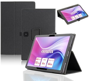 aiwa tab AE10 JA4-TBA1009 �P�[�X �ی�J�o�[ �J�o�[ �p�x���� �y�� ���C�z�� �y�����[�\ �C�菝�h�~ �S�ʕی�^ �ω��� �ϏՌ��ی�P�[�X (�u���b�N)