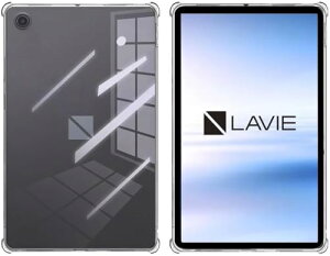 NEC LAVIE Tab T8 (T0855 / KAS,TAB08 / H05) �P�[�X �J�o�[TPU �y�� ���^ �N���A�P�[�X �[�d�C�菝�h�~ �w��h�~ �S�ʕی�J�o�[ (�N���A)