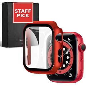 Apple Watch �J�o�[ 44mm Apple Watch Ultra 2 / Ultra / 11 / 10 / 9 / 8 / 7 / SE3 / SE2 / 6 / SE / 5 / 4 / 3 / 2 / 1 �A�b�v���E�H�b�` �P�[�X �ی�J�o�[ �K���X�t�B���� ��̌^ PC�f�� �S�ʕی� �����^ �����ȒP �ϏՌ� 