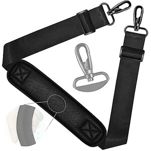 �V�����_�[�X�g���b�v 150cm �̃��j�o�[�T���o�b�O�X�g���b�v �Ɍ��̌Œ�ʋC���p�b�h�t�� ���b�v�g�b�v�o�b�O �N���X�{�f�B�o�b�O �W���o�b�O �J�����o�b�O�ȂǂɎg�p�ł��钲�߉\�ȍ�
