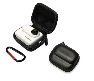 Insta360 Go 3 / Go 3S �P�[�X �ی�P�[�X �R���p�N�g �ϏՌ� ��� ���[ �g�ѕ֗� �A�N�Z�T���[ (�u���b�N)