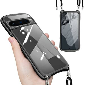 Google Pixel 8 Pro �P�[�X �N���A �V�����_�[ �X�g���b�v�t�� �O�[�O�� �s�N�Z��8 �v�� �J�o�[ ���� ���|�� ��|�� �΂߂��� TPU ���b�L���H �ϏՌ� �S�ʕی� ���^ �؍� ���� Pixel 8 Pro �X�}�z�P�[