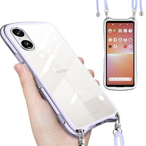 Sony Xperia 5 V �P�[�X �N���A �V�����_�[ �X�g���b�v�t�� SO-53D SOG12 �J�o�[ ���� ���|�� ��|�� �΂߂��� TPU ���b�L���H �ϏՌ� �S�ʕی� ���^ �؍� ���� �G�N�X�y���A 5 V so-53d sog12 �X�}�z�P�[