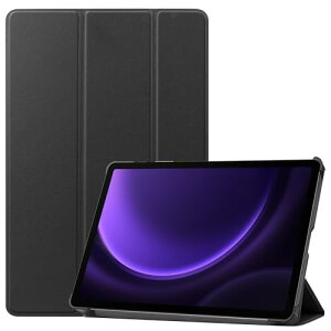 Galaxy Tab S9 FE / Galaxy Tab S10 FE �P�[�X 11�C���` �ϏՌ� �����h�~ ��p �ی�P�[�X Galaxy Tab S9 FE �ی�J�o�[ Galaxy Tab S9 FE�p�� (�u���b�N)