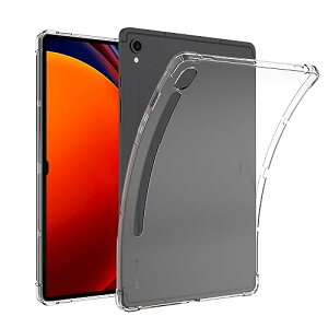 Galaxy Tab S9 / Galaxy Tab S9 FE/Galaxy Tab S10 FE �P�[�X 11�C���` �ϏՌ� �����h�~ ��p �ی�P�[�X Galaxy Tab S9 FE �p�̃P�[�XTPU �ی�J�o�[ (Galaxy Tab S9 FE�p��)