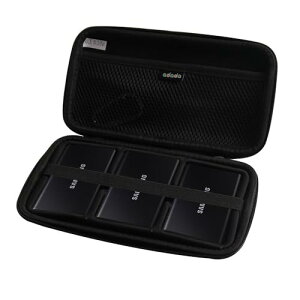 Samsung T7 / T7 Touch 500GB / 1TB / 2TB �ی�P�[�X ���[�P�[�X �����^�� �ی�J�o�[ �ϏՌ� �ی� �L�Y�h�~ ���[ �L�������O�P�[�X ��֕i �ЊO�i (�u���b�N)
