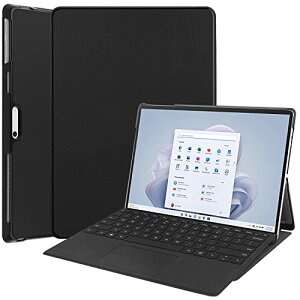 Microsoft Surface Pro 10 2024 / Surface Pro 9 2022 / Surface Pro 11�p�̃^�u���b�g�P�[�X �J�o�[ 13�C���` �ϏՌ� �����h�~ ��p �ی�P�[�X Surface Pro10 �ی�J�o�[ Surface Pro 10�p�� (�u���b�N)