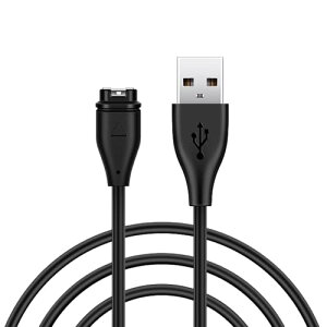 �K�[�~�� �[�d�P�[�u�� 1m GARMIN �X�}�[�g�E�H�b�` �[�d�� �}���[�d GARMIN Fenix 5 5S 5X Plus ForeAthlete 245 / 245 Music Vivoactive 3 / 3 Music Garmin Instinct Vivosport Venu Venu sq Vivomove 3 3S�ȂǗp �R�[�h �f�[�^�]�� (