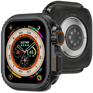 �A�b�v���E�H�b�` �J�o�[ 46mm Apple Watch �P�[�X Series 11 10 �����Ղ邤������ ���^���J�o�[ �S�ʕی� ������ �X�e�����X �ϏՌ� �����ȒP �����Y �����P�[�X iWatch 46mm �u���b�N