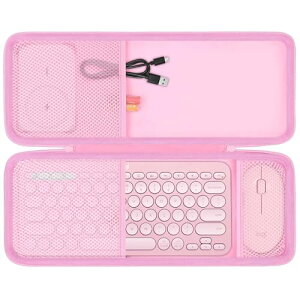 Logicool ���W�N�[�� ���C�����X�L�[�{�[�h K380RO+ ���C�����X�}�E�X �ی�P�[�X ���[�P�[�X �����^�� �ی�J�o�[ �ϏՌ� �ی� �L�Y�h�~ ���[ �L�������O�P�[�X ��֕i �ЊO�i Pebble M350RO (�P�[�X