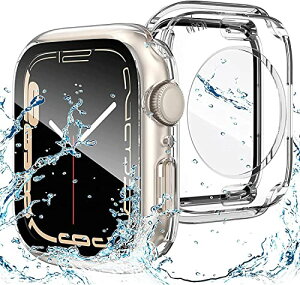 Apple Watch �P�[�X 44mm 360�x �S�ʖh�� �o���h ���j �X�|�[�c �K���X�t�B���� ��̌^ applewatch�p �J�o�[ 360�t���{�f�B�h�� �A�b�v���E�H�b�` �P�[�X Apple Watch Series6 / SE3 / SE2 / SE / 5 / 4 44mm�N���A