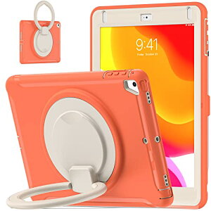 iPad6 iPad5 �P�[�X iPad 2018 ��6���� 2017 ��5���� �P�[�X �����O�t�� �Ռ��z�� �y�� ��� 360°��]�X�^���h ������ �n���h���t iPad Air2 Pro9.7 �J�o�[ �����h�~ �L�Y�h�~ �L�b�Y �A�C�p�b�h9.7 �P�[�X 