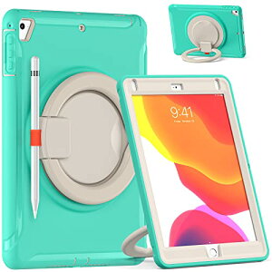 iPad Pro 10.5 �P�[�X iPad Air3 �P�[�X �����O�t�� �Ռ��z�� �y�� ��� 360°��]�X�^���h ������ �n���h���t 10.5�C���` �J�o�[ �����h�~ �L�Y�h�~ �L�b�Y iPad Air 2019 ��3���� �P�[�X �~���g