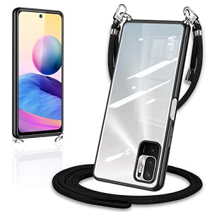 Xiaomi Redmi Note 10 JE / Redmi Note 10T �P�[�X �N���A �V�����_�[ TPU �J�o�[ �X�}�z�P�[�X ���� ���^ ���|�� ��|�� �΂߂����P�[�X �ϏՌ� (�u���b�N)