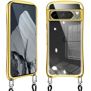 Google Pixel 8 Pro �P�[�X �V�����_�[ �N���A �s�N�Z��8 pro �X�}�z�P�[�X �J�o�[ �ϏՌ� ���|�� ��|�� ���� ���킢�� �؍� ���� TPU ���������\ ���O���\ (�S�[���h)