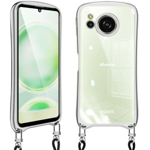 AQUOS Sense 8 �P�[�X �N���A �V�����_�[ sense8 SH-54D SHG11 �J�o�[ �X�}�z�P�[�X �ϏՌ� ���|�� ��|�� �΂߂����P�[�X ���� ���킢�� �؍� ���� TPU �V���R�� ���������\ ���O���\ (�V���o�[