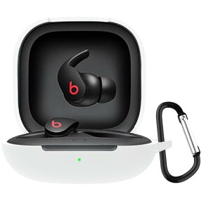 Beats Fit Pro �P�[�X Beats Fit Pro �ی�J�o�[ Beats Fit Pro �P�[�X �_�炩�� �V���R���� �����h�~ �L�Y�h�~ �ϏՌ� �h�o �y�� �����[�d�\ �J���r�i�t�� �����h�~ (�z���C�g)