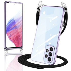 Galaxy A53 5G �P�[�X �V�����_�[ �N���A SCG15 SC-53C �X�}�z�P�[�X �J�o�[ ���� TPU ���|�� ��|�� �΂߂����P�[�X ���^ �ϏՌ� �V���R�� ���b�L���H TPU�o���p�[ (���C�g�p�[�v��)
