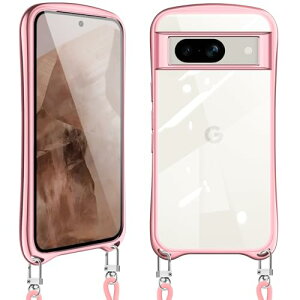 Google Pixel 8A �P�[�X �V�����_�[ �N���A �s�N�Z��8a �X�}�z�P�[�X �J�o�[ �ϏՌ� ���|�� ��|�� ���� ���킢�� �؍� ���� TPU ���������\ ���O���\ (���[�Y�S�[���h)
