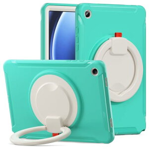 Galaxy Tab A9+ 11�C���` 2023�P�[�X 360�x��] �X�^���h �Ռ��z�� ��� ������t�� �n���h���t Android �^�u���b�g �M�����N�V�[ Tab A9 Plus �J�o�[ �����h�~ S Pen ���[ �q�� �P�[�X �~���g