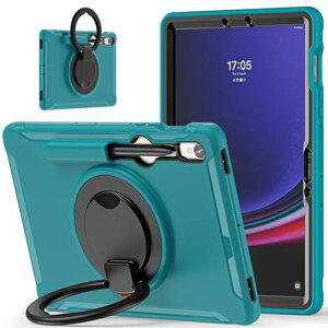 Galaxy Tab S10 FE/S9 FE 10.9�C���` �P�[�X 360�x��] �X�^���h Tab S9/S8/S7 11�C���` �J�o�[ �Ռ��z�� ��� ������t�� �n���h���t Android �^�u���b�g �M�����N�V�[ Tab S9 FE / S9 FE �J�o�[ �����h�~ S Pen ��