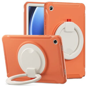 Galaxy Tab A9+ 11�C���` 2023�P�[�X 360�x��] �X�^���h �Ռ��z�� ��� ������t�� �n���h���t Android �^�u���b�g �M�����N�V�[ Tab A9 Plus �J�o�[ �����h�~ S Pen ���[ �q�� �P�[�X �I�����W