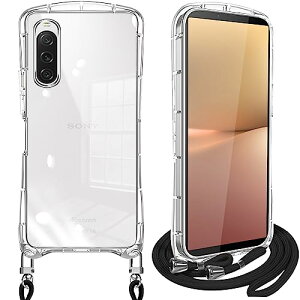Xperia 10 V �P�[�X �N���A �V�����_�[ SO-52D SOG11 �G�N�X�y���A10v �X�}�z�P�[�X �J�o�[ �ϏՌ� �S���� TPU �X�g���b�v�t�� ���|�� ��|�� �R�t�� �΂߂��� ���O���\ ���������\ (�N���A)