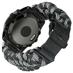 �K�[�~�� �x���g 26mm for Fenix / Instinct / Approach / MARQ / Quatix / D2 / Forerunner / Enduro�V���[�Y �o���h ���� �ւ��x���g �K�[�~���x���g �p���R�[�h�K�[�~���o���h �A�b�v�O���[�h���ꂽ�R�l�N�^ �N�C