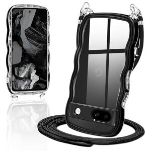 Google pixel 8a �P�[�X �V�����_�[ �N���A TPU �s�N�Z�� 8a �X�}�z�P�[�X �J�o�[ �n�� �� ���|�� ��|�� �΂߂����P�[�X ���� ���킢�� �؍� ���� �ϏՌ� (�u���b�N)