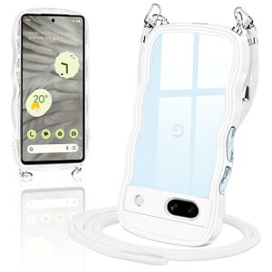 Google pixel 7A �P�[�X �V�����_�[ �N���A TPU �s�N�Z�� 7a �X�}�z�P�[�X �J�o�[ �n�� �� ���|�� ��|�� �΂߂����P�[�X ���� ���킢�� �؍� ���� �ϏՌ� (�z���C�g)