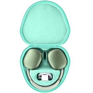 Apple AirPods Max �ی�P�[�X ���[�P�[�X �����^�� �ی�J�o�[ �ϏՌ� �ی� �L�Y�h�~ ���[ �L�������O�P�[�X ��֕i �ЊO�i �G�������h�O���[�� (�P�[�X�̂�)