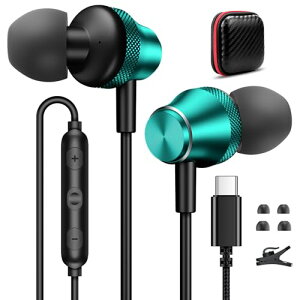 �^�C�vc �C���z�� �L�� �ʘb�\ �Ή�iPhone 16 / iPhone 15 / iPad10 Air 4 5 mini 6 10���� �Ή�Galaxy S22 S23 / Google Pixel 8a 7a / Xperia / AQUOS / OPPO / Redmi / xiaomi�Ȃǋ@�� �}�C�N�t�� DAC�`�b�v HiFi���� Type C �L���C