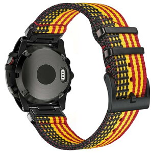 �K�[�~�� �x���g 22mm �i�C���� �K�[�~���o���h Fenix / Instinct / Approach / MARQ / Quatix / D2 / Forerunner / Enduro �V���[�Y �o���h �x���g �����x���g �A�b�v�O���[�h���ꂽ�R�l�N�^ �K�[�~�� �N�C�b�N�t
