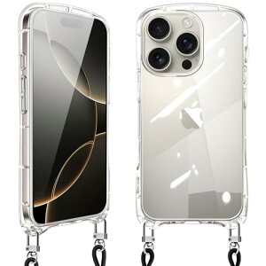 iPhone 16 Pro Max �P�[�X �N���A �V�����_�[ ��hone16 pro max �X�}�z�P�[�X �A�C�t�H��16pro max �S���� �J�o�[ �ϏՌ� ���|�� ��|�� ���� ���킢�� �؍� ���� TPU ���������\ ���O���\ (�N���A)