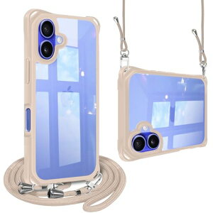 iPhone 16 Plus �P�[�X �N���A �V�����_�[ �A�C�t�H��16plus �J�o�[ ���|�� �΂߂��� iPhone16 plus �X�}�z�P�[�X ��|���P�[�X ���� PC ���^ �y�� �ϏՌ� �R�t�� �΂߂��� �����h�~ �����h�~ ���C�����X