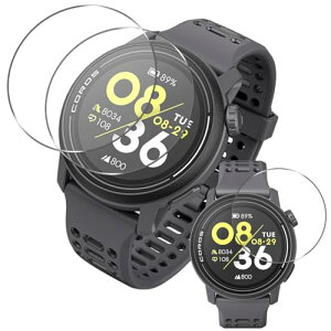 COROS (�J���X) PACE 3 �K���X�t�B���� [3���Z�b�g] COROS PACE3 �t�B���� �����K���X �J�o�[ �ȒP�\��t�� �d�x9H �ϏՌ� ��U�h�~ �����ߗ� �����x�^�b�` �C�A�h�~ �w�� ����h�~
